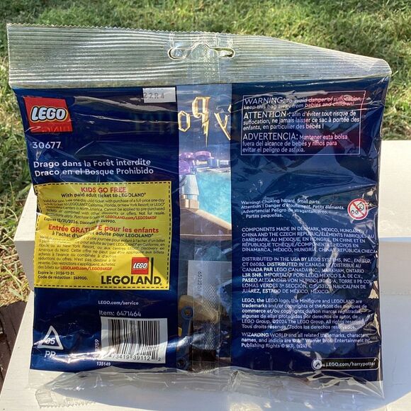 LEGO Harry Potter 30677 Draco in the Forbidden Forest Polybag 33pcs New Sealed - Picture 2 of 2